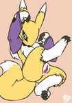  artist_request blue_eyes digimon furry pussy renamon uncensored 