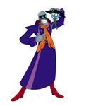  alien android canine coat cute emoji_(race) female hali_(character) hat humor machine male mammal robot robotgloveart_(artist) samurai_jack scaramouche_(samurai_jack) smile 