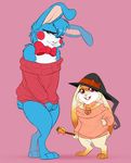  anthro at badhedgehog bonnie bow_tie clothing cute five five_nights_at_freddy&#039;s frieddys invalid_tag lagomorph magic_user mammal nights rabbit rachelle rachellebun rachellelop sweater toy video_games wand witch 