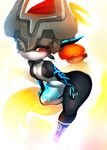  chibi featureless_crotch female hair imp kanel looking_at_viewer midna nintendo solo the_legend_of_zelda thick_thighs tongue tongue_out twilight_princess video_games 
