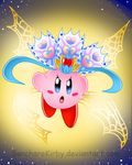 &lt;3 angry blue_eyes crown insect_wings kirby kirby_(series) nintendo queen_sectonia rosy_cheeks saccharokirby star star_eyes starscape video_games wings 