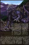  dinosaur giant_monster godzilla_(series) kaijuu monster mountain toho_(film_company) tree varan yasushi_torisawa 