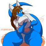  anthro big_breasts bra breasts clothing dragon feline female ficus fur hair huge_breasts hybrid mammal sitting solo thick_thighs tight_clothing underwear whiskers 