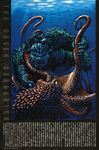  battle gaira giant_monster giant_octopus_(godzilla) godzilla_(series) kaijuu monster ocean oodako sea tentacle toho_(film_company) underwater yasushi_torisawa 