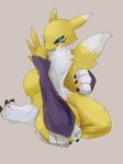  artist_request blue_eyes digimon furry renamon 