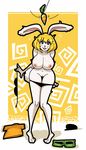  abstract_background anthro big_breasts bikini blonde_hair blush breasts carrot carrot_(one_piece) clothing female food fur hair hat hypnofood hypnosis lagomorph mammal mind_control minkmen_(one_piece) nipples nude one_piece pussy rabbit shirt shorts smile solo spiral_background spiral_eyes swimsuit undressing vegetable white_fur 