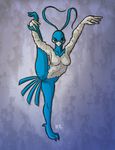  2011 altaria anthro avian breasts female flexible nintendo pok&eacute;mon pussy raised_leg solo unknown_artist video_games 