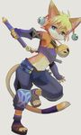  blonde_hair blue_eyes cat daena furry kyuuri legend_of_mana 