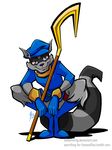  anthro clothed clothing male mammal raccoon sly_cooper sly_cooper_(series) tamarinfrog video_games 
