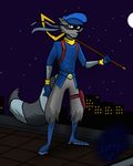  anthro catsville1 clothed clothing male mammal raccoon sly_cooper sly_cooper_(series) video_games 