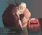  3boys abs anal artist_self-insert bad_end bar_censor bara beard belly boy_sandwich candy candy_cane carrying carrying_person censored chest_hair christmas clothing_aside completely_nude cowgirl_position cross-section cum double_anal drooling english_text erection facial_hair feet_out_of_frame food from_above full_beard furry furry_male furry_with_non-furry girthy_penis internal_cumshot interspecies large_pectorals large_penis m7_(m7ishere) male_focus male_underwear male_underwear_aside mature_male mouth_drool multiple_anal multiple_boys muscular muscular_male navel nipples nude original pectorals penis penis_size_difference penises_touching plump reindeer_boy sandwiched santa_claus short_hair smile standing stomach straddling subtitled thick_beard thick_eyebrows torn_underwear underwear urethral_insertion yaoi 