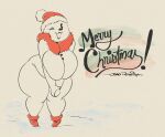 big_breasts black_lipstick breasts button_(disambiguation) christmas christmas_clothing christmas_headwear clothing digital_drawing_(artwork) digital_media_(artwork) erfect_body exclamation_point eyelashes female fleischer_style_toon footwear fur hand_holding hands_together hat headgear headwear hi_res holidays humanoid invalid_tag joaoppereiraus knock-kneed lipstick looking_at_viewer makeup merry_christmas one_eye_closed open_mouth pacman_eyes pie_cut_eyes red_scarf santa_hat scarf shoes shoulders_raised snow snowman snowwoman solo standing standing_in_snow text toony watermark wide_hips wink winking_at_viewer