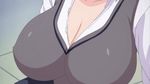  10s 1girl animated animated_gif bouncing_breasts breasts cleavage hibiki_nanase huge_breasts tenioha!_onna_no_ko_datte_honto_ha_ecchi_da_yo? 
