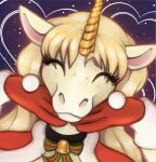 adora_(marsminer) anthro christmas equid equine female holidays horn horse invalid_tag mammal marsminer solo unicorn