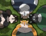 2014 anthro armerus_cainen big_breasts blonde_hair blue_eyes breasts brown_body brown_fur brown_hair canid canine canis clothing digital_media_(artwork) female fox fur grass grey_body grey_fur group hair huge_breasts lying male mammal michelle_(xxsparcoxx) multicolored_body multicolored_fur obese obese_anthro obese_female on_back open_mouth overweight overweight_anthro overweight_female plant shirt sophia_(xxsparcoxx) topwear two_tone_body two_tone_fur white_body white_fur wildert_(xxsparcoxx) wolf xxsparcoxx