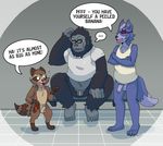  anthro ape balls canine gorilla guardians_of_the_galaxy kayadult male mammal marvel nintendo overwatch penis primate raccoon rocket_raccoon star_fox video_games winston_(overwatch) wolf wolf_o&#039;donnell 