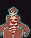 absurd_res clothing female hi_res mammal mustelid olive_otter otter shipwrecked_64 solo swimwear