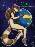 absurd_res ckom comic earth gias hi_res hug huge invalid_tag macro mammal mana planet procyonid raccoon space star webcomic
