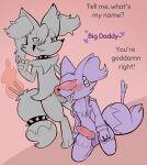 &lt;3 absurd_res anthro ball_lick balls bodily_fluids braixen cheek_markings cheek_tuft chest_tuft choker clothing collar cum cum_drip cum_dripping_from_penis dialogue dripping drugs drumstick_(musical) duo erection facial_markings facial_tuft fusion generation_3_pokemon generation_6_pokemon genital_fluids genitals grin head_markings hi_res holding_head inner_ear_fluff jacket jewelry kneeling kneeling_oral_position knot kyle_(captain) leaking_precum licking male male/male marijuana marijuana_blunt markings mightyena myxen necklace nintendo oral penis penis_on_face pokemon pokemon_(species) pokemon_fusion porldraws precum saliva saliva_drip sex smile spiked_collar spikes tail_choker tongue tongue_out topwear tuft