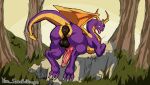 activision anus balls belly_scales butt claws dragon erection feral genitals hi_res knot male mythological_creature mythological_scalie mythology penis perineum pink_knot pink_penis presenting presenting_anus presenting_hindquarters puffy_anus purple_body purple_scales scales scalie solo spyro spyro_the_dragon vitor_swissidoldragon white_claws yellow_body yellow_scales