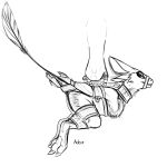 1:1 2023 3_toes 4_ears adeer ambiguous_gender angry anthro arms_tied avali avian bdsm biped bondage bound carrying_another cat_carrier claws collar digitigrade disembodied_hand duo feathers feet finger_claws frogtied greyscale handle hands_tied hi_res legs_tied looking_aside looking_at_viewer monochrome multi_ear muzzle_(object) muzzled nude side_view solo solo_focus suspension tail tail_fan teeth toe_claws toes