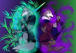  anthro armello armor arrow bow_(weapon) canine cindervixen clothed clothing duo female male mammal melee_weapon ranged_weapon river_(armello) sword thane_(armello) weapon wolf 