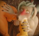 3d_(artwork) absurd_res akikosfm anthro big_penis bird_dog blender_(artwork) blush bodily_fluids breasts canid canine canis cum cum_in_mouth cum_inside cum_on_breasts cum_on_penis digital_media_(artwork) dobermann dog_knight_rpg domestic_dog double_oral fellatio female female/female genital_fluids genitals golden_retriever green_eyes group gynomorph hi_res hunting_dog inside intersex intersex/female jeane_(ceehaz) mammal nude oral orinette_(ceehaz) penile penis pinscher retriever rory_(ceehaz) sex sighthound trio