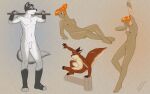  16:10 2013 4_toes 5_fingers 5_toes abs action_pose animal_genitalia anthro archer_(eddiew) areola arm_support artist_name athletic athletic_anthro athletic_male balls balthor_(eddiew) barrier biceps biped black_body black_fur black_nose blush breasts brown_body brown_eyes brown_fur butt butt_dimples canid canine canis character_collage cheek_tuft closed_smile collarbone colored_sketch crossed_legs crotch_lines dated digital_media_(artwork) eddiew english_text eurasian_red_squirrel eyebrows eyelashes facial_tuft featureless_chest feet female fingers fluffy fluffy_sheath fluffy_tail front_view full-length_portrait fully_sheathed fur furaffinity_handle fuzzy_balls genitals glistening glistening_body glistening_fur glistening_skin glowing glowing_eyes green_eyes grey_body grey_fur hair head_tuft head_turned holding_curtain holding_object human humanoid_genitalia humanoid_vulva jinx_(eddiew) jumping long_tail looking_at_viewer looking_away looking_back looking_down makeup male mammal mouth_closed multiple_poses muscular muscular_anthro muscular_male navel neck_muscles nipples nude nude_anthro nude_female nude_human nude_male obstacle_course open_mouth open_smile orange_eyes orange_hair orange_pubes pecs penis pinup plantigrade pointy_ears portrait pose pose_study prick_ears pubes raised_foot reclining red_blush rodent running sciurid serratus sheath shoulder_blades side_butt side_view simple_background sketch slim slim_female slim_human small_breasts smile soft_abs squirrel_tail staff standing study tail tan_body tan_fur tan_skin teeth teeth_showing text textured_background three-quarter_view toes tree_squirrel tuft ventral_groove vulva wavy_tail weapon white_body white_eyebrows white_fur widescreen wolf wolf_tail 