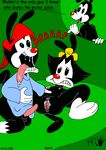  animaniacs dot_warner kthanid wakko_warner yakko_warner 