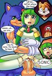  blue_eyes blush canine cosmo_the_seedrian cum cum_in_pussy cum_inside dreamcastzx1 english_text female flora_fauna fox fucked_silly hedgehog interspecies joykill male male/female mammal miles_prower penis plant pussy sonic_(series) sonic_the_hedgehog sonic_x text vaginal 
