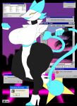 absurd_res android anthro big_breasts big_butt breasts butt clothing curvy_figure darkandlife2 deltarune female footwear hi_res high_heels machine robot solo tasque_manager thick_thighs undertale_(series) voluptuous voluptuous_female