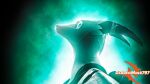  anthro aquarius_(petruz) armor closed_frown daglassman4797 eyes_closed hi_res horn horned_humanoid humanoid lizard looking_up male mouth_closed reptile scalie simple_background solo teal_background white_body 