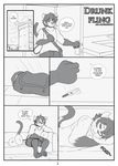  2017 anthro claws comic english_text feline male mammal solo tacoyaki text toe_claws 