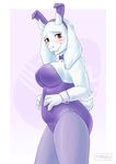  breasts bunny_costume caprine clothing costume female goat humanoid mammal maruzu solo toriel undertale video_games wide_hips 
