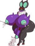  2017 alpha_channel anthro balls big_balls big_breasts big_butt breasts butt claws cum fangs huge_balls huge_breasts huge_butt hyper hyper_breasts hyper_penis impaledwolf lactating lips looking_at_viewer mane milk nintendo noivern penis pok&eacute;mon solo standing thick_thighs video_games 