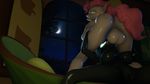  3d_(artwork) animal_genitalia animal_penis anthro balls breasts digital_media_(artwork) equine_penis face_fucking fellatio female friendship_is_magic intersex mr.tektite my_little_pony oral oral_penetration penetration penis pinkie_pie_(mlp) pussy queen_chrysalis_(mlp) sex 