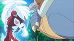  animated animated_gif blastoise lycanroc pokemon pokemon_(anime) pokemon_sm pokemon_sm_(anime) 