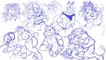  anthro balls big_balls blue_theme bovine breasts canine cattle clothing duo equine erection female horse huge_balls humanoid_penis hybrid hyper hyper_balls hyper_penis male male/female mammal multiple_images muscular nipple_piercing nipples penis piercing sex sketch_page skull smile tongue tongue_out torn_clothing vurrus zebra 