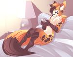  bed bedroom canine cellphone desertmongrel desertmongrel_reaver fangs fluffy jackal male mammal phone reaver reaver_schleim rudragon 