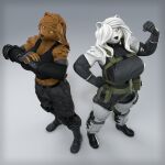 1:1 2024 3d_(artwork) 5_fingers abs anthro armwear bear big_breasts black_nose blender_(artwork) boots bottomwear breasts brown_bear brown_body brown_fur brown_hair clothed clothed_anthro clothed_female clothing dasha_(petruz) daughter_(lore) digital_media_(artwork) duo elbow_gloves female fingerless_gloves fingers flexing footwear fur gloves hair hair_over_eye handwear hi_res humanoid_hands mammal mature_anthro mature_female mother_(lore) mother_and_child_(lore) mother_and_daughter_(lore) muscular muscular_anthro muscular_female nataliya_(petruz) navel pants parent_(lore) parent_and_child_(lore) parent_and_daughter_(lore) petruz petruz_(copyright) petruz_(modeler) polar_bear shoes smile standing topwear ursine white_body white_fur white_hair