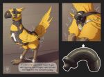 anal anal_penetration avian bdsm blinders chain chastity_device chocobo dildo dildo_in_ass dildo_insertion eyewear feathers feral final_fantasy harness hi_res male muzzle_(object) muzzled n1k0 object_in_ass penetration sex_toy sex_toy_in_ass sex_toy_insertion solo square_enix standing tail wings