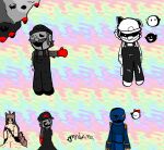 ambiguous_gender anthro boo_(mario) bow_ribbon broken_machine brown_hair creepypasta cut_clothes cut_in_half doople_boo dooplesix e621 esix female ghost goo_creature grey_hair grief group hair hi_res humanoid look-alike m.smile_occurrence m_failed machine male mario mario_bros mascot melted_monster melted_skin melting model_sheet monster monster_girl_(genre) mouthless nintendo no_arm ominous_background omni-vee(artist) omni-vee_(artist) past_live reincarnation robot robot_anthro signature spirit stains_on_the_screen undead white_hair xbooru-tan zombie