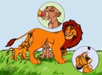  balls bisexual crying cub disney eating_shit eyes_closed f&#230;ces feces feline fellatio female feral feral_on_feral group incest kumbartha lion looking_back male mammal mufasa nala nude oral oral_sex outside peeing penis pooping scat sex simba the_lion_king urine watersports young 