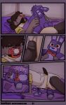 absurd_res ageplay bed bewskyss bodily_fluids canid canine canis clothed clothing comfy comic diaper erection five_nights_at_freddy&#039;s five_nights_at_freddy&#039;s:_security_breach furniture genital_fluids genitals hi_res humping infantilism male mammal object_in_mouth pacifier pacifier_in_mouth penis plushie red_pacifier roleplay rubbing scottgames steel_wool_studios unclean_diaper urine used_diaper wearing_diaper wet_diaper