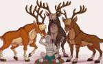 anon antlers bestiality cajuzinho02 christmas cloven_hooves deer faceless_character faceless_female female female_on_feral feral foursome group group_sex hi_res holidays hooves horn human human_on_feral interspecies male male/female mammal mmmf_foursome new_world_deer reindeer rudolph_the_red-nosed_reindeer sex suggestive