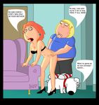  brian_griffin chris_griffin eminence family_guy lois_griffin 