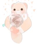 :3 ambiguous_fluids blush disembodied_penis domestic_ferret duo female genitals heart_symbol hi_res humanoid_genitalia humanoid_penis iigomeow imminent_sex male male/female mammal musk musk_cloud mustelid musteline nose_bubble pawpads penetrable_sex_toy penis plump_labia plushie plushophilia semi-anthro sex_toy true_musteline vulva weasel