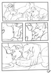  anal animal_genitalia animal_penis anthro balls bovine cattle comic duo equine equine_penis erection facial_piercing greyscale horse male male/male mammal masturbation monochrome muscular nose_piercing nude oral penis piercing rimming sex tongue tongue_out uniparasite 