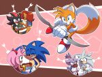 2025 2_tails accessory amy_rose anthro archie_comics arrow_(weapon) biped black_body black_nose blaze_the_cat blue_body blue_hair bow_(weapon) brown_body brown_hair canid canine chili_dog chipmunk closed_smile clothing countershade_face countershade_torso countershading dipstick_tail domestic_cat dress duo eating eulipotyphlan felid feline felis female food forehead_gem fox gem gesture gloves green_eyes ground_squirrel hair hair_accessory hairband handwear head_tuft heart_symbol hedgehog hi_res holding_bow_(weapon) holding_food holding_object holding_ranged_weapon holding_weapon holidays hot_dog hybrid hyoumaru looking_at_another male mammal markings miles_prower mouth_closed multi_tail multicolored_body multiple_images pink_hair purple_body purple_hair ranged_weapon red_clothing red_dress rodent sally_acorn sciurid sega shadow_the_hedgehog silver_the_hedgehog smile solo sonic_the_hedgehog sonic_the_hedgehog_(archie) sonic_the_hedgehog_(comics) sonic_the_hedgehog_(series) tail tail_gesture tail_heart tail_markings tan_body tan_countershading teeth topwear tree_squirrel tuft two_tone_body valentine&#039;s_day vest weapon white_body white_clothing white_gloves white_hair white_handwear white_markings yellow_body