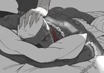  2boys aftersex anal ass bruises cum cumdrip exhausted fate_(series) hand_on_head lying male_focus multiple_boys nude pillow yaoi 